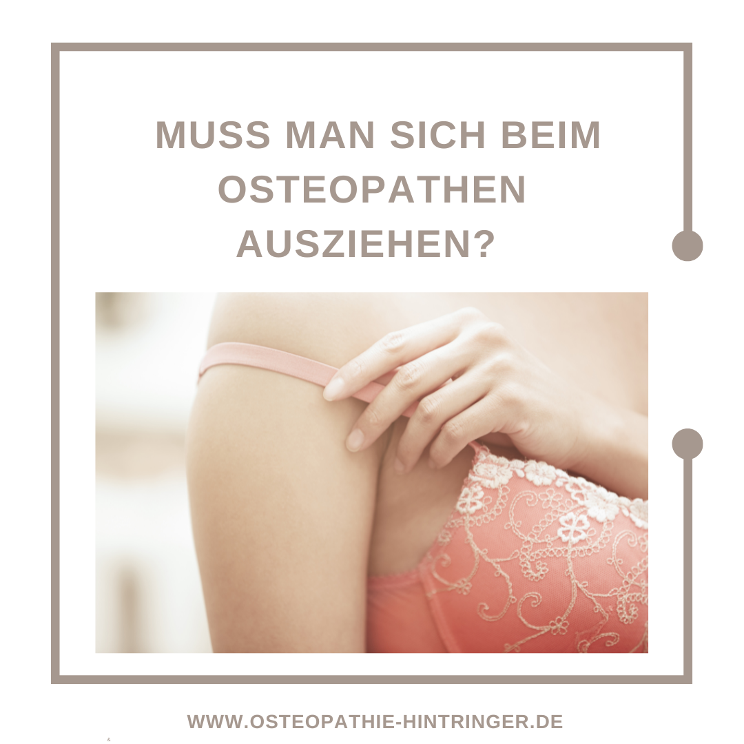 beim Osteopathen ausziehen