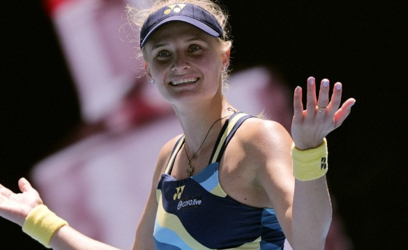 Dayana Yastremska besiegt Mboko und gelangt in die zweite Runde des WTA 500 Ningbo Dayana Yastremska Ukrainische Tennisspielerin