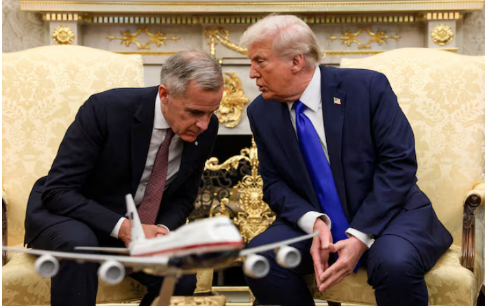Trump erhöht Zölle auf kanadische Waren um 10 % wegen Werbung in Ontario US-Präsident Donald Trump kündigte am 25. Oktober eine Erhöhung der Zölle auf kanadische Waren um 10 % an