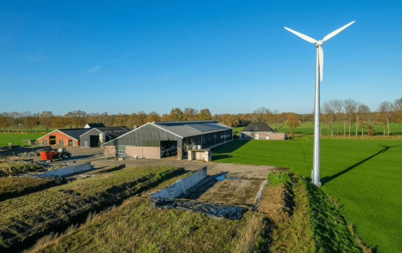 Neue Miniwindräder mit KI begeistern Europa Windkraftanlage