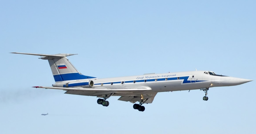 Russischer Tu-134UBL nahe NATO-Luftraum über der Ostsee: Eurofighter fangen seltenen Jet ab Russischer Tu-134UBL über der Ostsee: NATO-Jets fangen seltenen Trainingsbomber ab