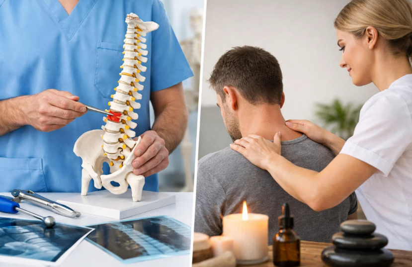 Orthopädie oder Osteopathie: Wo liegt der Unterschied – und an wen wenden Sie sich bei Rückenschmerzen? Orthopädie oder Osteopathie